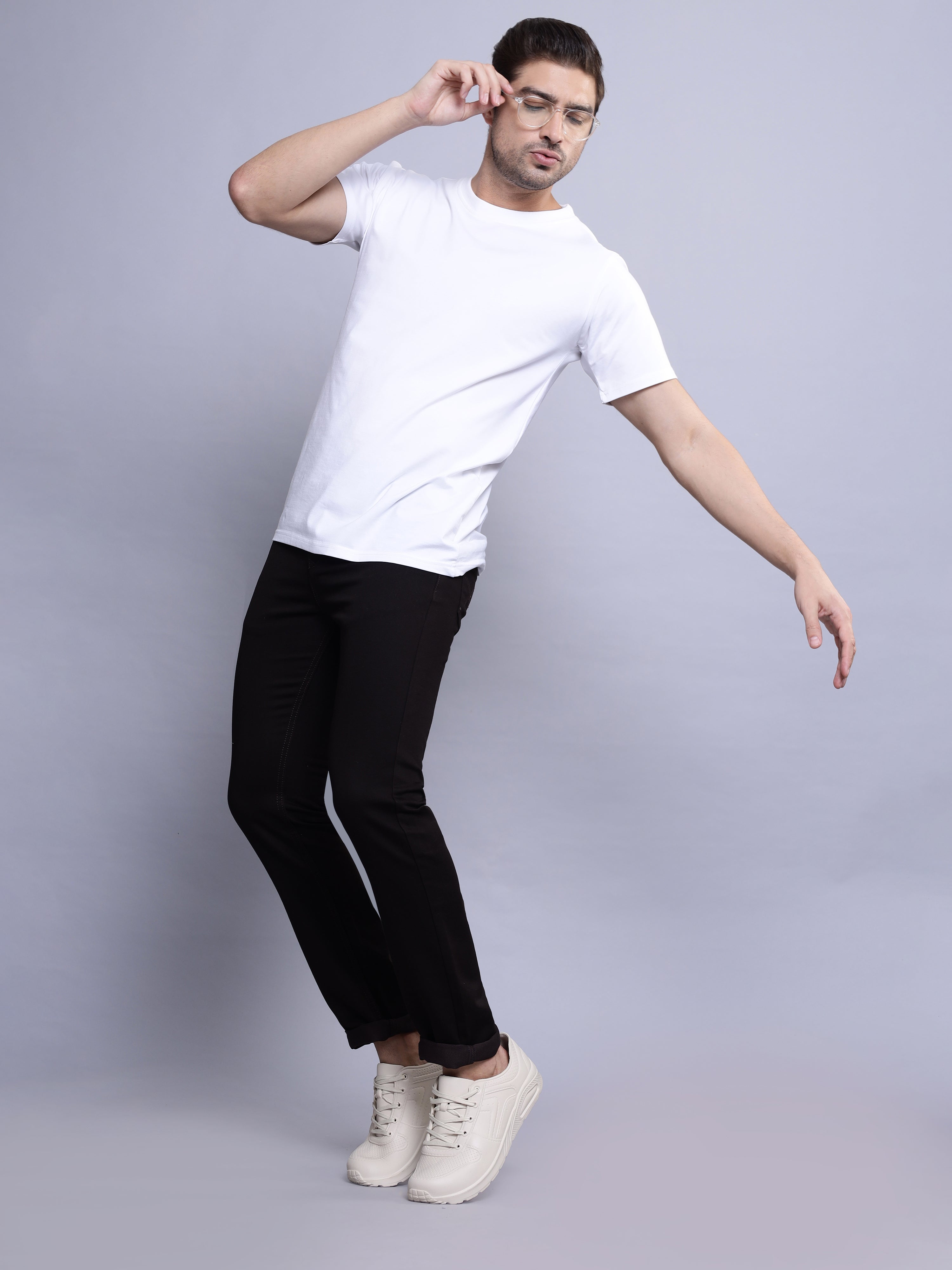 TrueFit Cotton Pants in Dark Brown