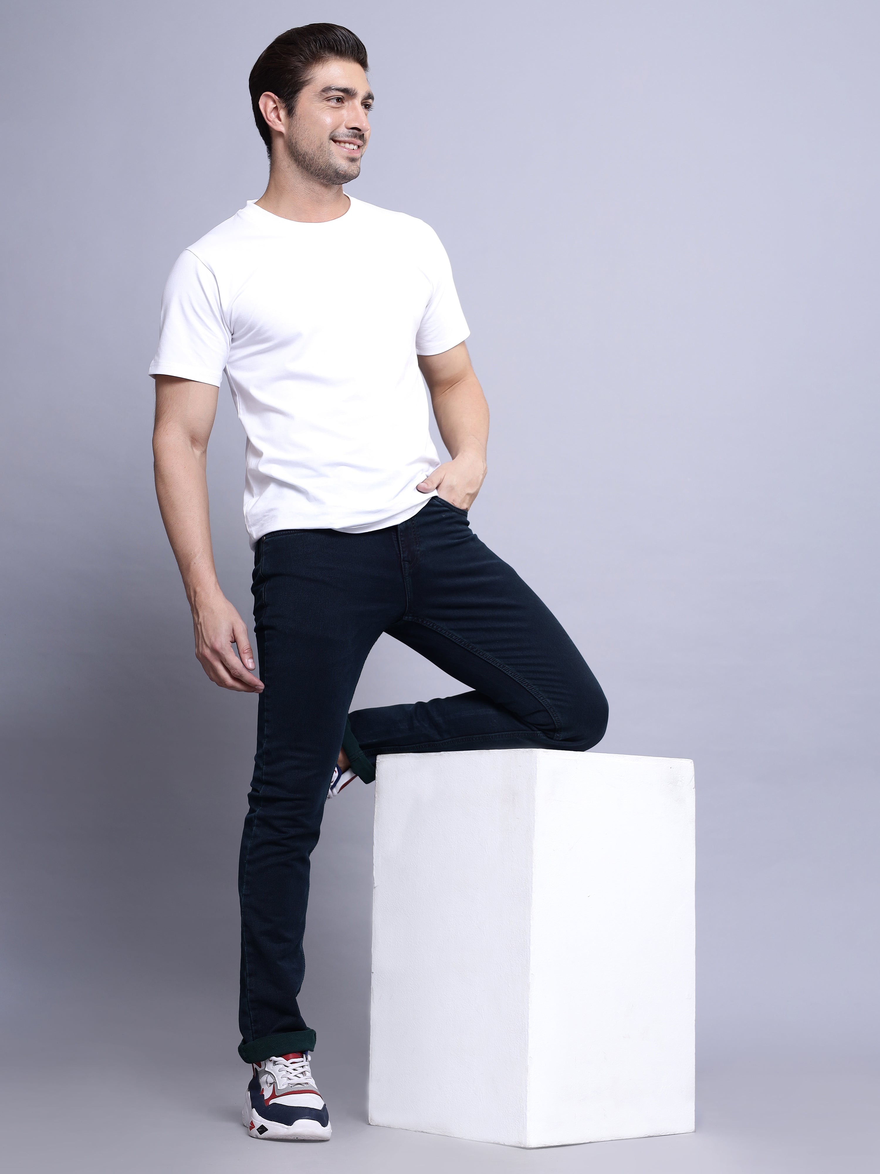 Everyday Slim Fit Jeans in Blue black