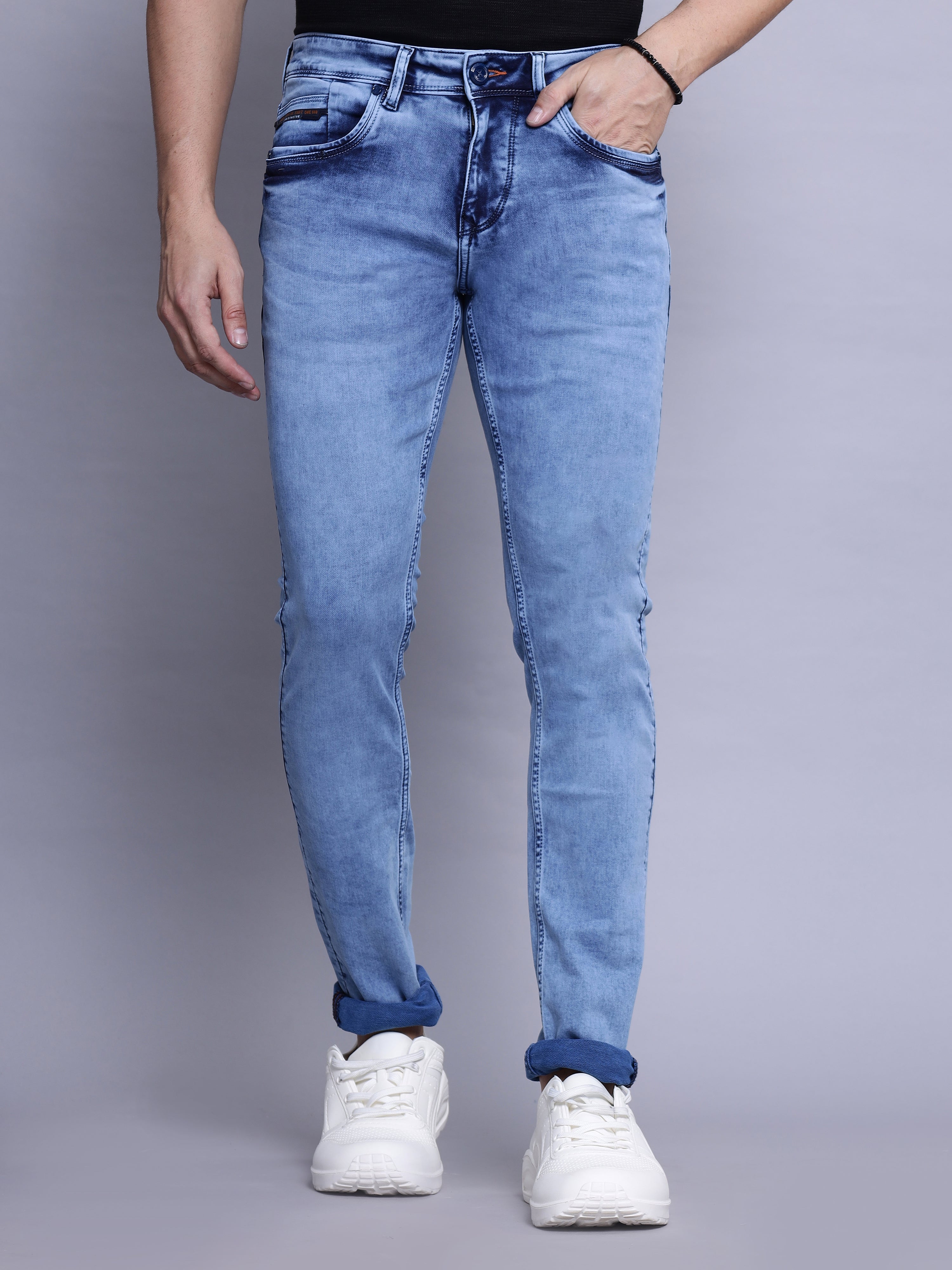 Cutting-Edge Gadget Pro Denim in Light Blue