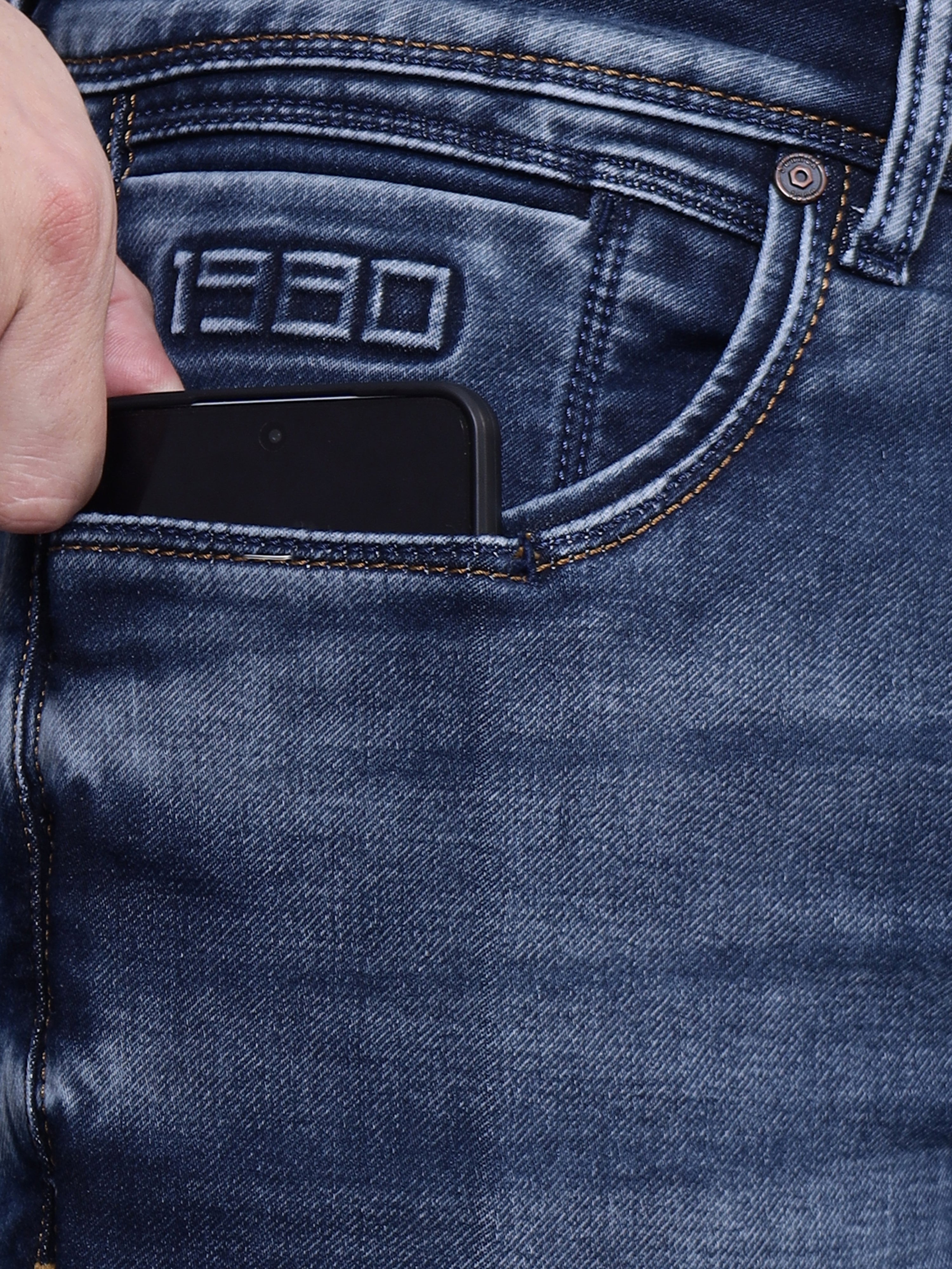 Cutting-Edge Gadget Pro Denim in Dark Blue