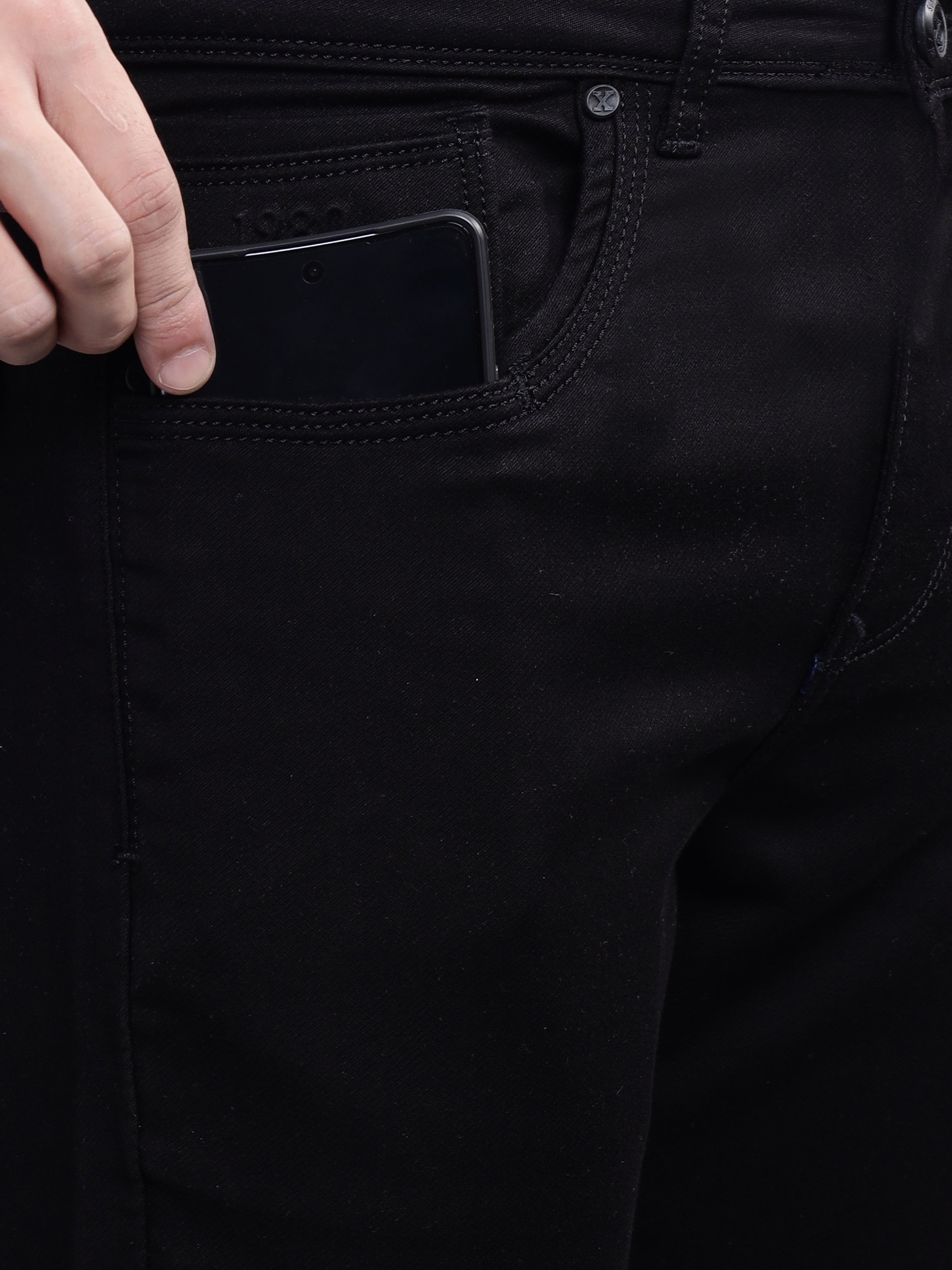 Cutting-Edge Gadget Pro Denim in Jet Black