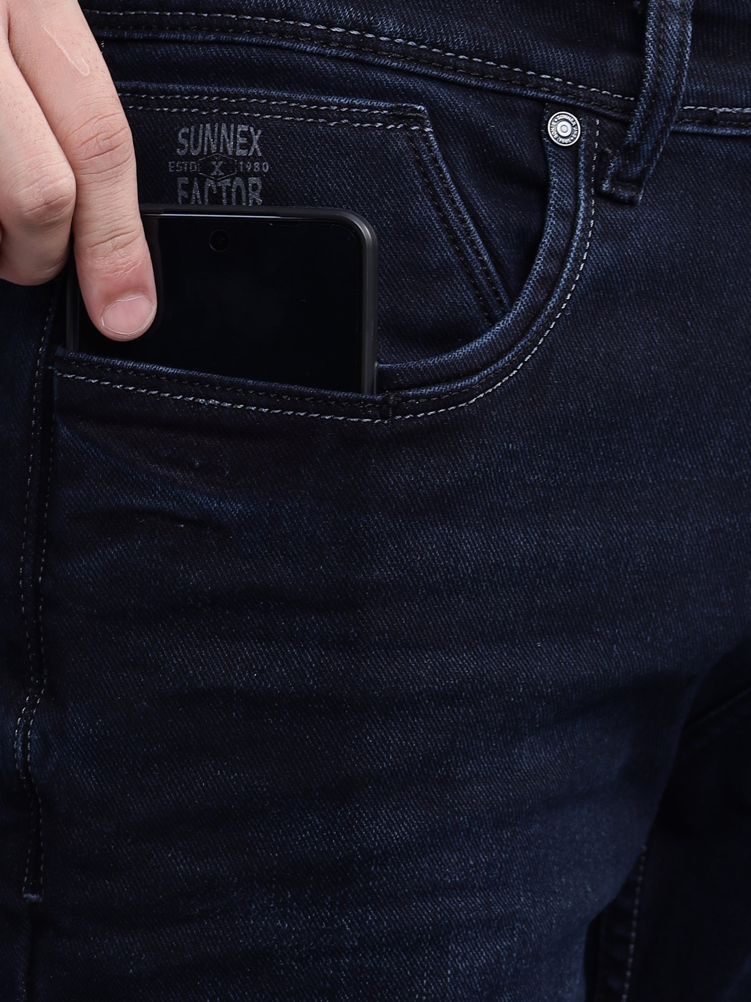 Cutting-Edge Gadget Pro Denim in Deep Blue